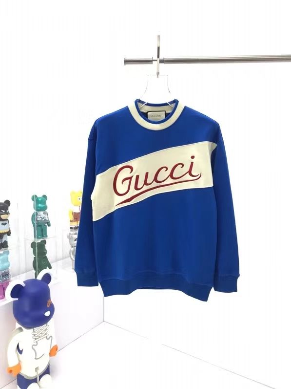 Blue Gucci Sweater presentation image