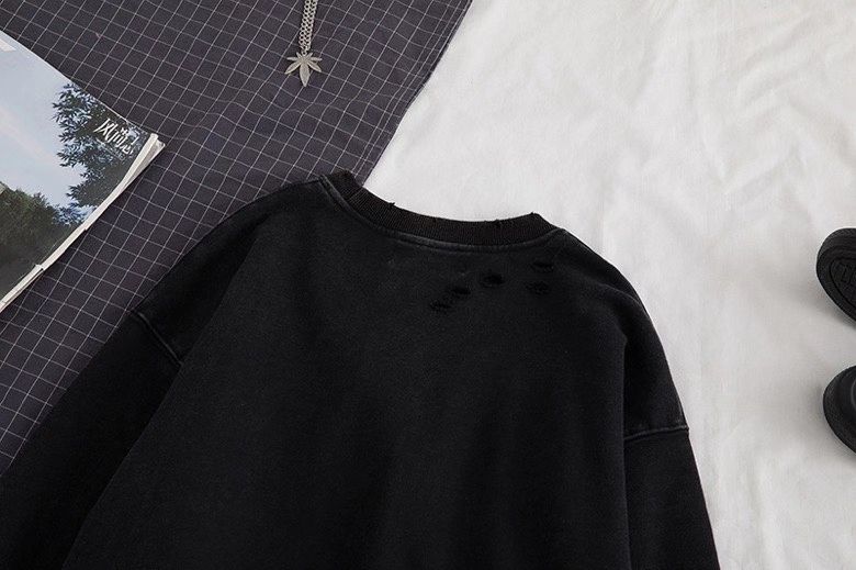 Black Amiri Sweater presentation details image